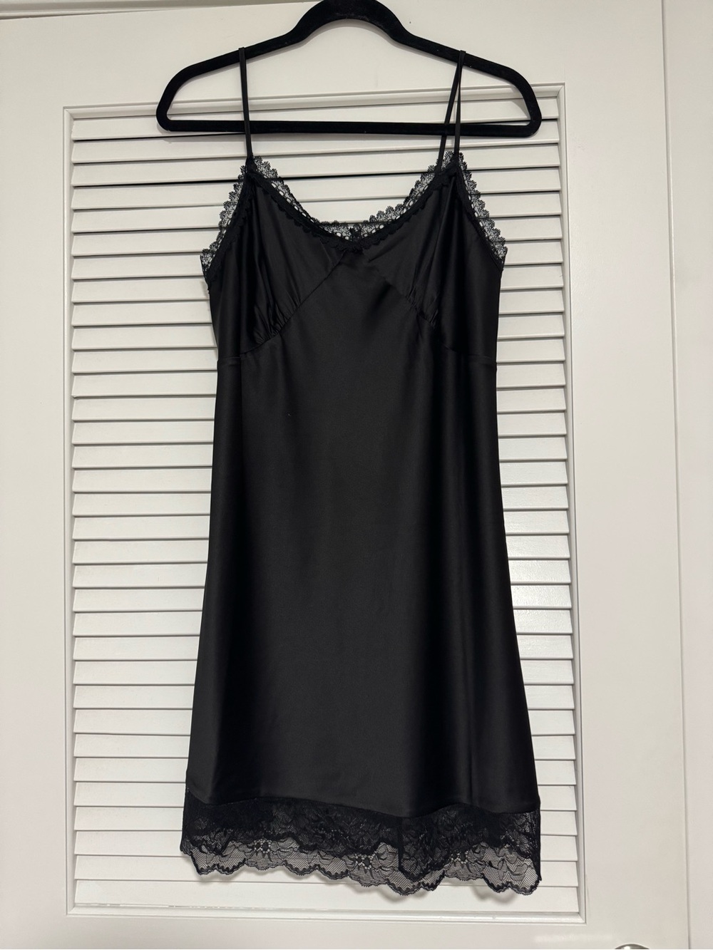 Steve Madden Veera Slip Dress - Black